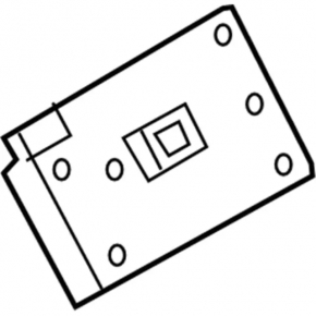 Radio Screen Navigation SYNC 3 модуль Ford Escape MK3 16-19 без дисплея
