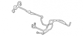 Проводка переднего бампера Honda Civic XI FE/FL 22-24 без парктроников 4d