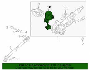 Мотор рульової колонки Kia Niro 17-22