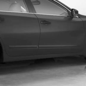 Накладка двери нижняя задняя левая Nissan Altima 13-18