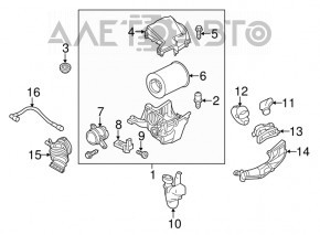 Патрубок от воздухоприемника Ford Focus mk3 12-18 2.0