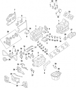 Блок цилиндров голый Subaru Impreza WRX GH 08-14 2.5T под хонинговку