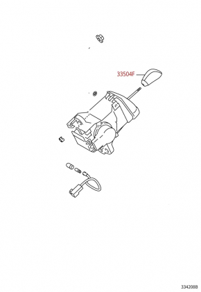 Ручка КПП Toyota Prius V 12-17 облезла краска