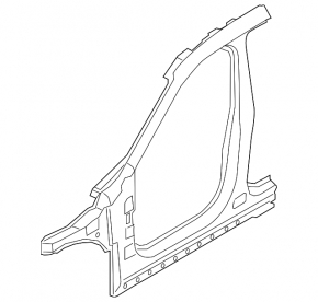 Стійка кузова центральна права BMW X1 F48 16-22