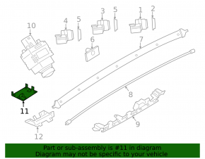 Кріплення задньої камери BMW X2 F39 18-23