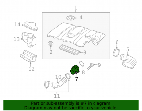 Расходомер VW Beetle 12-14 2.5