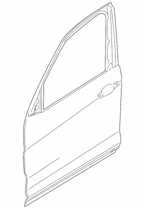 Дверь голая передняя правая BMW X1 E84 13-15