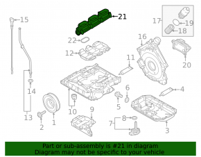 Коллектор впускной нижняя часть правый Audi A6 C7 16-18 3.0T
