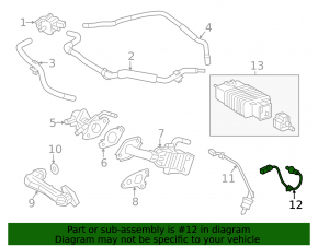 Лямбда-зонд второй Toyota Camry v70 18-24 2.5, hybrid
