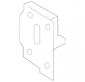 Кронштейн Body Control Module BCM Porsche Cayenne 19-23