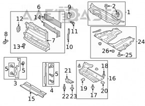 Захист двигуна Ford Fusion mk5 17-20