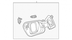 Корпус порту зарядки Volkswagen ID.4 21-22 із замком