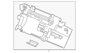 Компьютер навигации Acura MDX 14-15