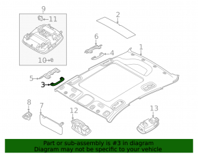 Ручка потолка передняя правая Kia K5 21-24 беж