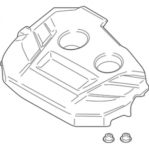 Накладка двигателя Ford Edge 15-18 2.0T