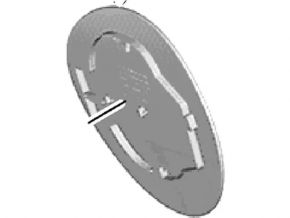 Лючок бензобака Lincoln MKC 15-19