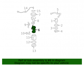 Топливный насос бензонасос Lexus RX300 RX330 04-06