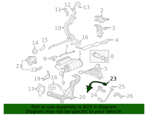 Лямбда-зонд первый Honda Civic XI FE/FL 22-24 2.0
