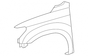 Крило переднє праве Toyota Sequoia 08-16