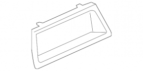 Накладка монитора BMW X5 X6 E70 E71 07-09 6,5"