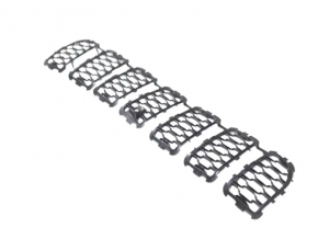 Грати радіатора grill Jeep Grand Cherokee WL 21-24 комплект 7шт