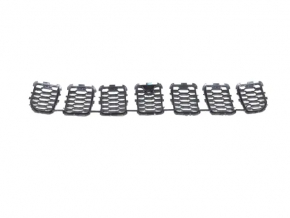 Грати радіатора grill Jeep Grand Cherokee WL 21-24 комплект 7шт