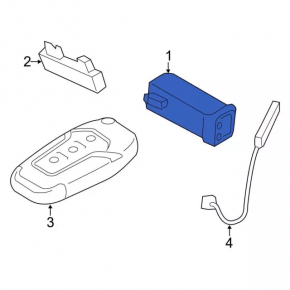 Keyless Entry Transceiver Module Lincoln Corsair 20-26