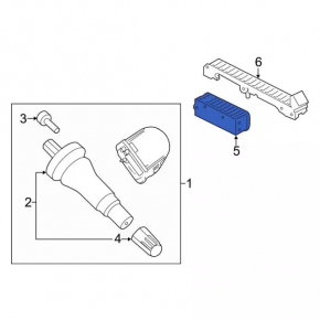 Keyless Entry Transceiver Module Lincoln Corsair 20-26
