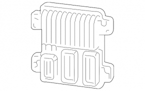 Блок ECU компьютер двигателя Chevrolet Cruze 11-16 1.8