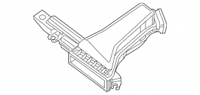 Воздухоприемник Nissan Pathfinder 13-16