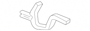 Петля кришки багажника ліва Toyota Solara 2.4 04-08