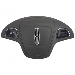 Подушка безпеки airbag в кермо водійська Lincoln MKZ 17-20 чорна