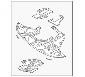 Защита двигателя Kia Sorento 21-26 HEV, PHEV