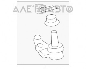 Кульова опора передня ліва Lexus ES350 07-12