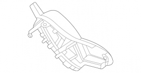 Накладка руля верхняя Mercedes A-class V177 19-22 хром, AMG pkg