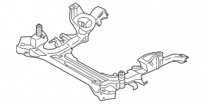 Подрамник передний BMW 3 F30 13-18 AWD