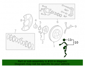 Датчик ABS передний правый Honda HR-V 16-22