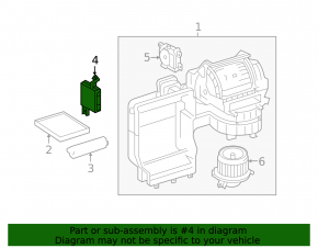 TEMPERATURE CONTROL MODULE AC AMPLIFIER Toyota Camry v50 12-12 usa