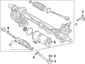 Рейка рульова Mazda CX-90 24-26