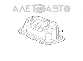 Подсветка номера крышки багажника Honda Civic XI FE/FL 22-25 4d