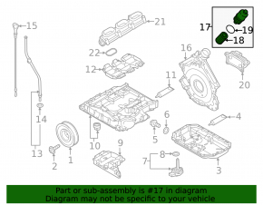 Корпус масляного фильтра Audi A6 C7 16-18 3.0T CREC