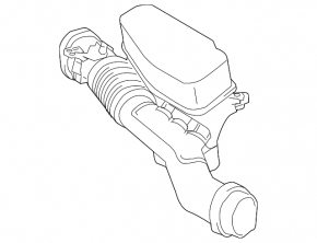 Повітроприймач Toyota Prius 30 12-15