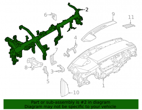 Труба підторпедна посилення Nissan Rogue 24-26 US built