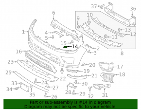 Заглушка омивача фар права Land Rover Range Rover Sport 18-22 рест