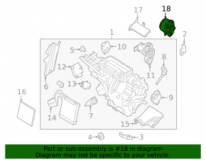 Мотор вентилятор печки Ford Ecosport 18-22