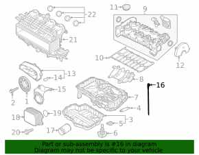 Щуп масляный VW Jetta 19-21 1.4T