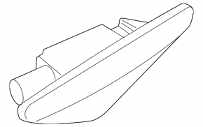 Поворотник крыла правый BMW X6 E71 08-14 BMW X6 E71 08-14