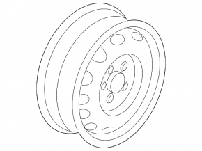 Запасное колесо докатка VW Beetle 12-19 R16 125/90