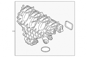 Коллектор впускной Land Rover Range Rover Evoque 15-18