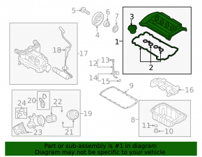 Крышка клапанная Mini Cooper Countryman R60 11-16 1.6